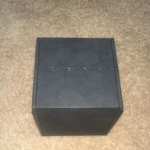 David Yurman Black bracelet or ring jewelry box